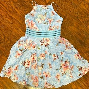 Blue size 5 dress